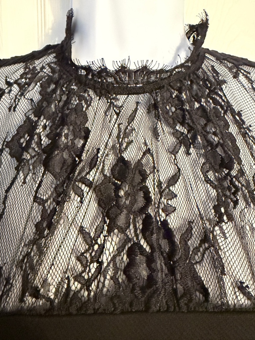 Black Lace Agatha Midi Dress Hyacinth House Tuckernuck size SM SOLD OUT ONLINE - Picture 6 of 16